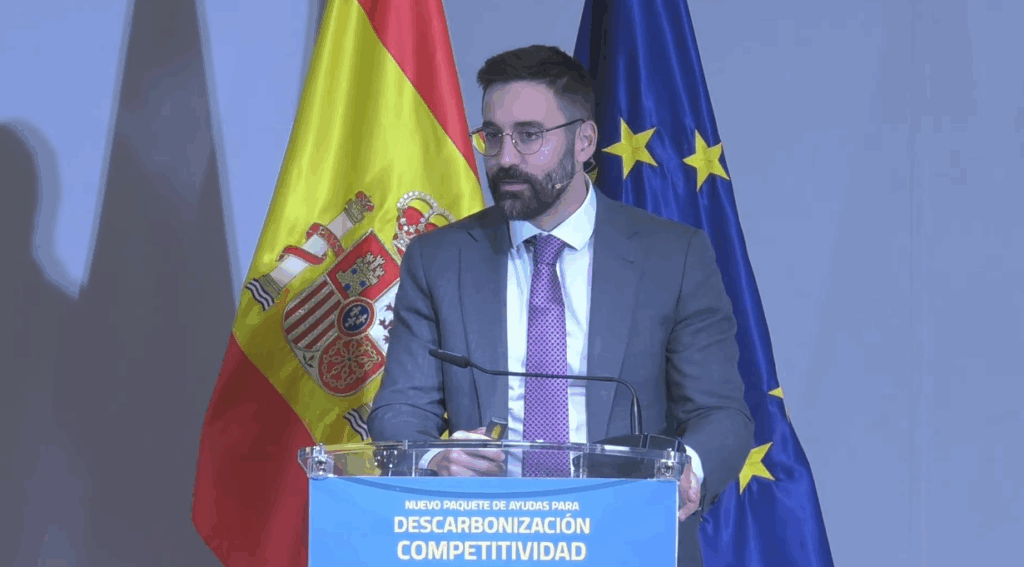Joan Groizard Payeras presenta el paquete de ayudas de 2.000 millones para la transición energética del MITECO.