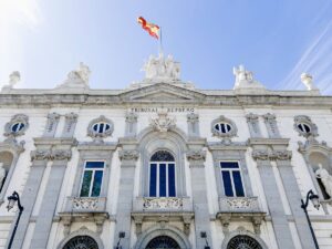 Fachada del Tribunal Supremo en Madrid